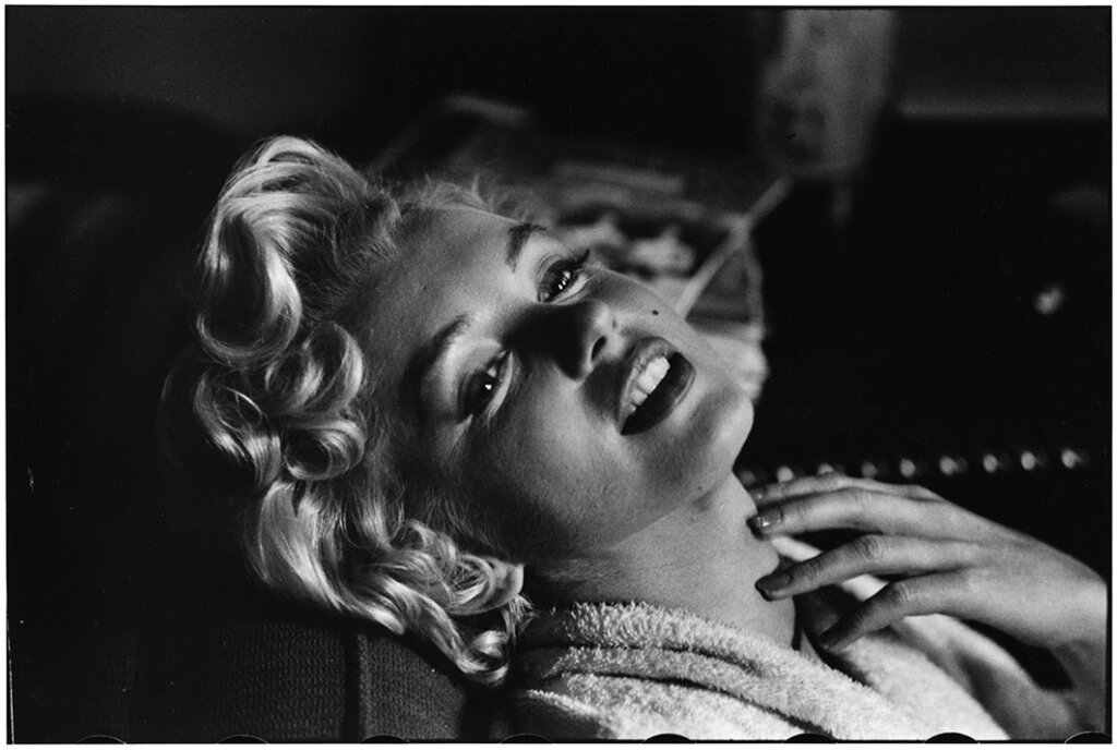 USA. New York. 1956. American actress Marilyn MONROE.