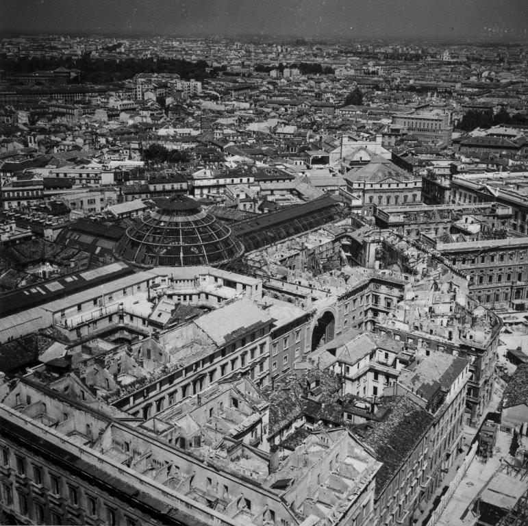 Galleria – Veduta Aerea Milano 1943