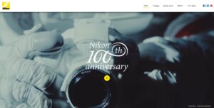 Nikon_100 Anniversary website