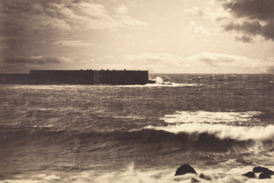 La grande onda, 1857 ca - © Gustave Le Gray/ Paul Getty Museum