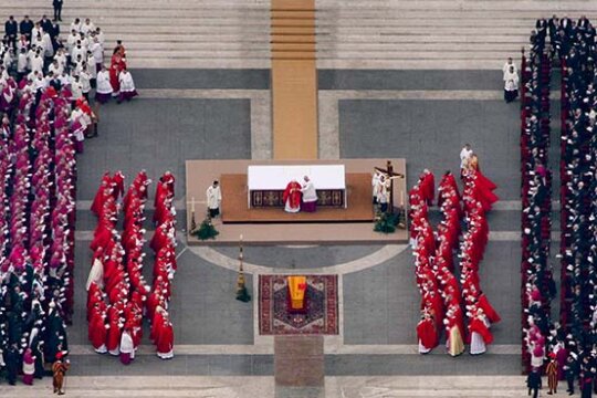 © Massimo Sestini, Roma, 2005. Funerali di Giovanni Paolo II