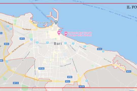 mappa Bari