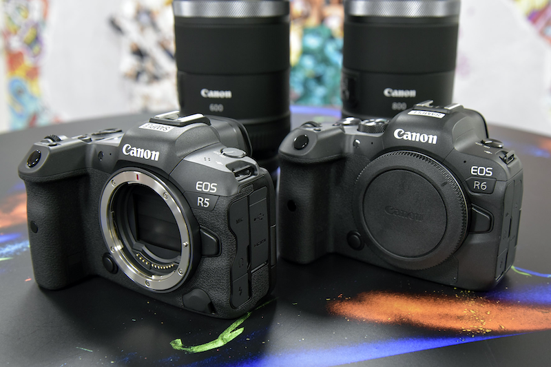 Canon EOS R5 e EOS R6