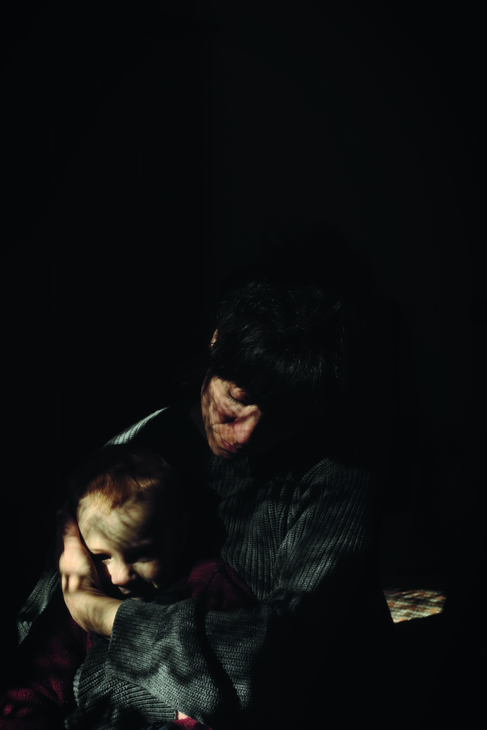 Madre e figlio (autoritratto) © Simona Ghizzoni