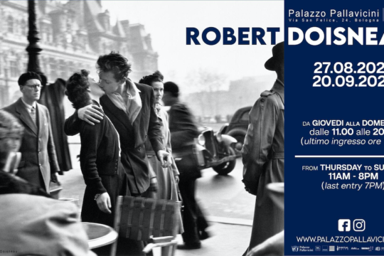 Mostra Robert Doisneau - Palazzo Pallavicini, locandina