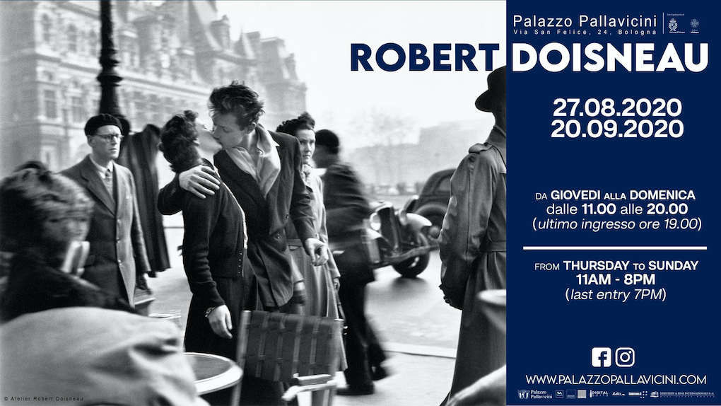 Mostra Robert Doisneau - Palazzo Pallavicini, locandina