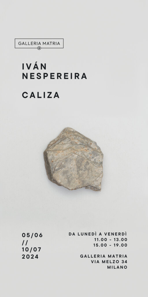 Iván Nespereira mostra Calizia a Milano