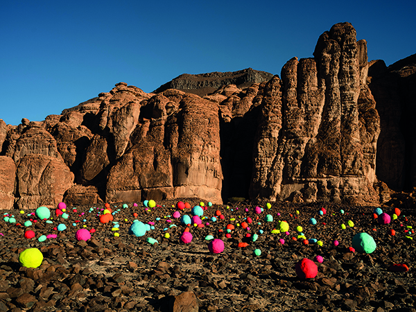 Lance Gerber, Mohammed Ahmed Ibrahim, Falling Stones Garden, DesertXAlUla2020