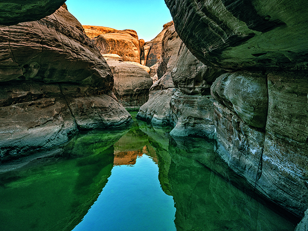 Robert Polidori, Hidden Lake in Shallal Canyon, 2020