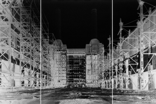 © Vera Lutter, Battersea Power Station, II, July 3, 2004